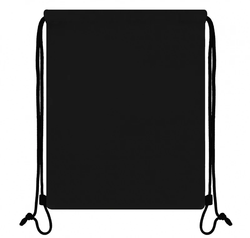 Maišelis sportinei aprangai STARPAK, 330x430 mm, juodos sp.