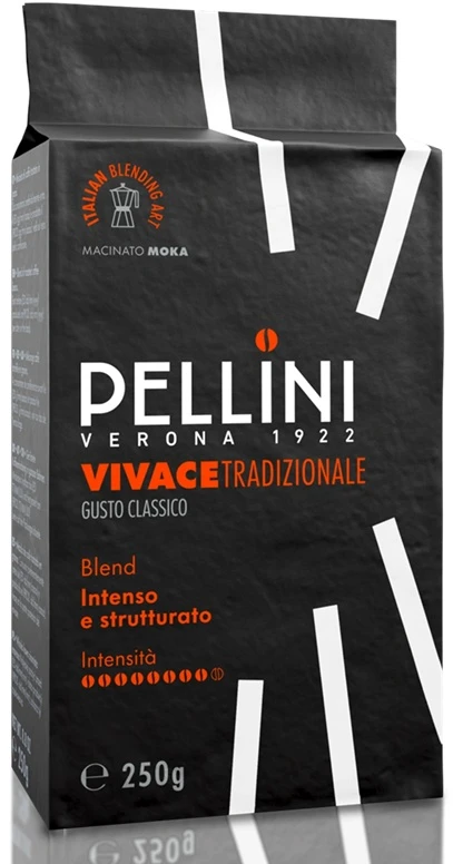 Kava PELLINI Tradizionale N42, malta, 250 g