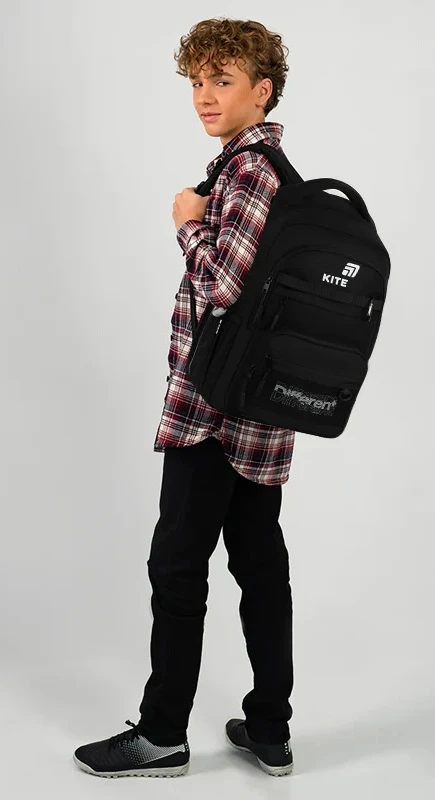 Mokyklinė kuprinė DIFFERENT, Kite, 21 L, 880 g