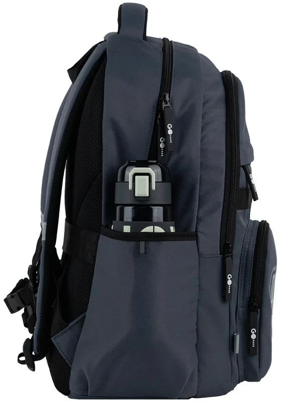 Mokyklinė kuprinė EDUCATION, GoPack, 21L, 710 g, pilkos sp.