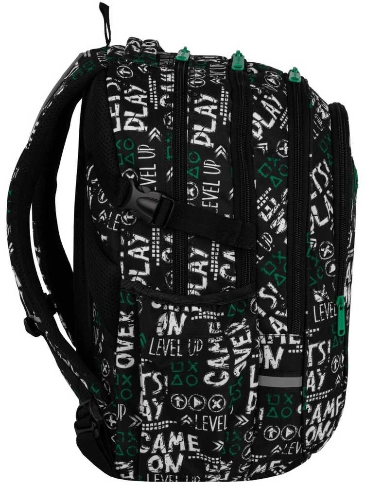 Cool Pack Mokyklinė kuprinė Game On, CoolPack, 3-jų skyrių, 29 L