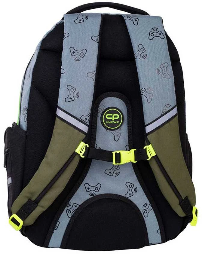 Cool Pack Mokyklinė kuprinė GAMING, CoolPack, 2-jų skyrių, 27 L
