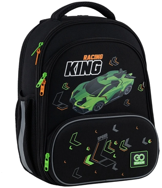 Mokyklinė kuprinė RASING KING, GoPack, 12,5L