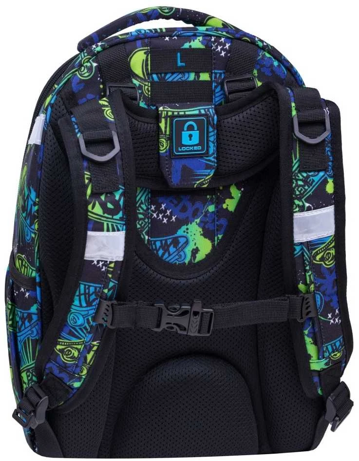 Cool Pack Mokyklinė kuprinė SKATE NIGHT, CoolPack, 16 L