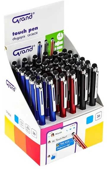 Pasukamas tušinukas TOUCH PEN , Grand, 0.7mm, mėlynos sp.