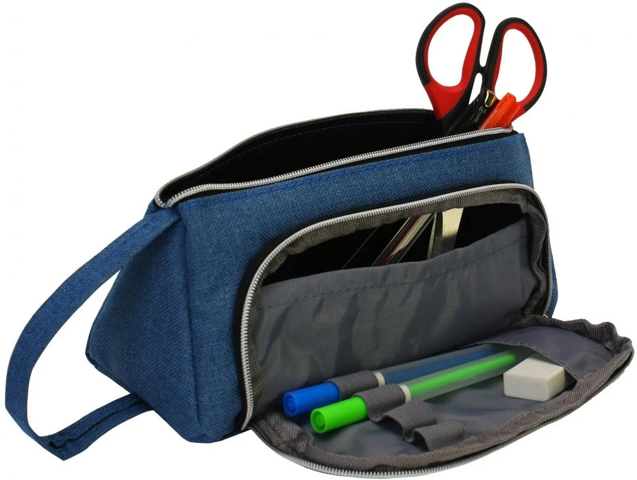 Penalas, CoolForSchool, 210x110x65 mm, mėlynos sp.