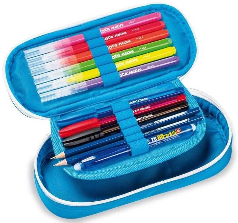 Penalas FLUO 42804, Carioca, 230x100x50mm, užpildytas