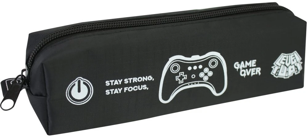 Penalas GAME OVER, CoolForSchool, 195x60x45 mm, juodos sp.