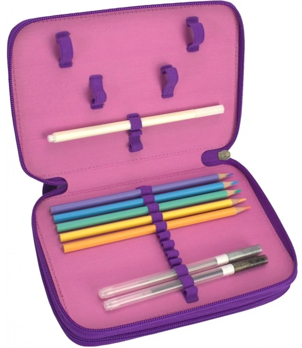 Penalas PET SHOP, CoolForSchool, 205x140x45 mm, su 2-iem atverčiamais skyriais