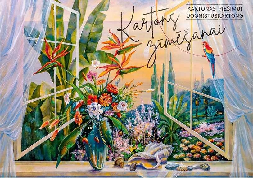 Piešimo - tapybos albumas, A4, 15 lapų, 250 gsm