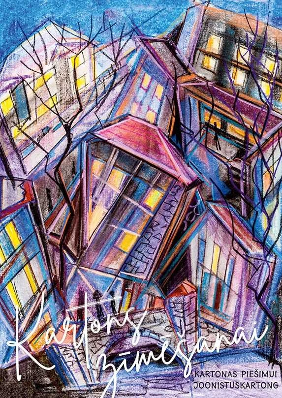 Piešimo - tapybos albumas, A4, 15 lapų, 250 gsm