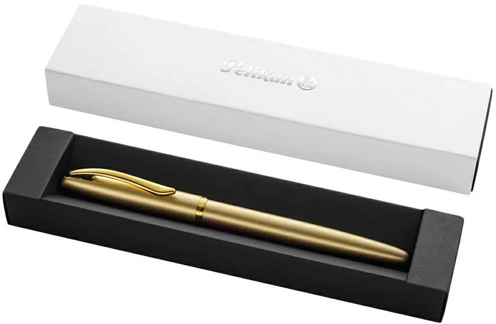 Plunksnakotis JAZZ NOBLE, Pelikan, aukso sp. metalinis korpusas, dovanų dėžutėje