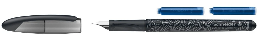 Plunksnakotis OPUS, Schneider, M storio plunksna, su 2-iem kapsulėm, D+K