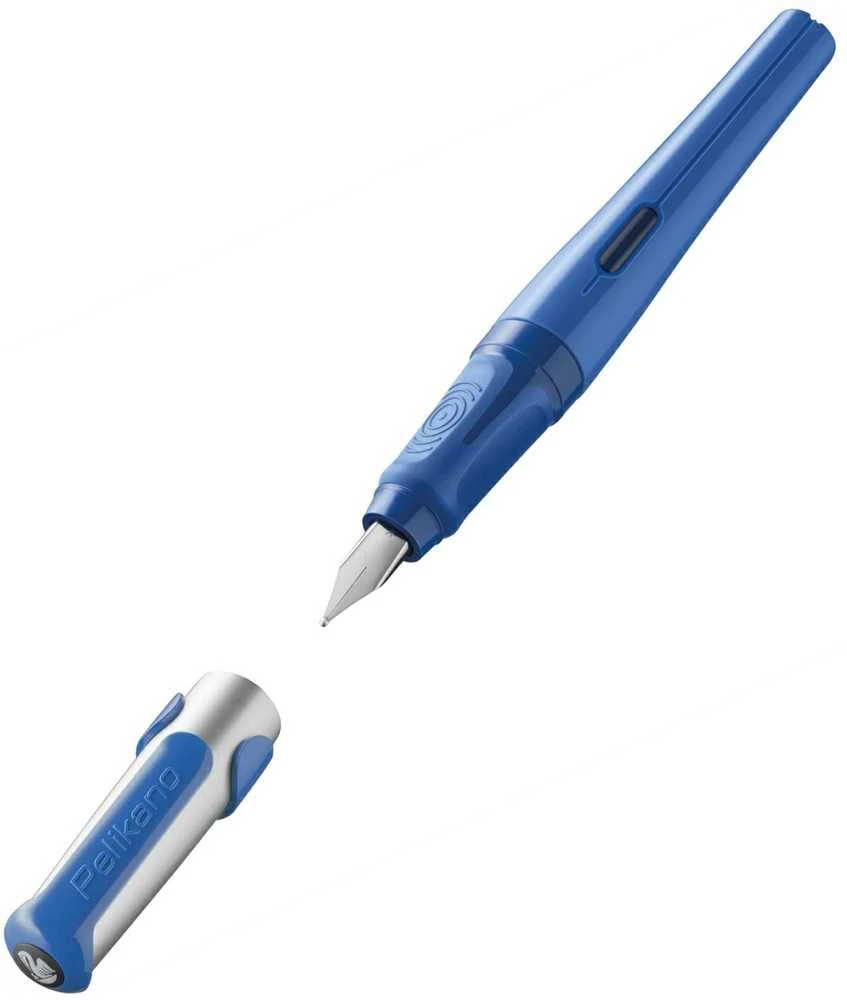 Plunksnakotis PELIKANO Original, Pelikan, M storio iridžio plunksna, mėlynos sp., dėžutėje