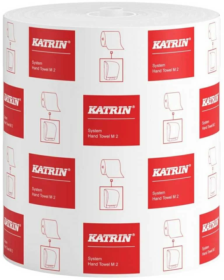 Popieriniai rankšluosčiai KATRIN Classic System M2, rulone, 160m, 2 sl., mišrus pluoštas
