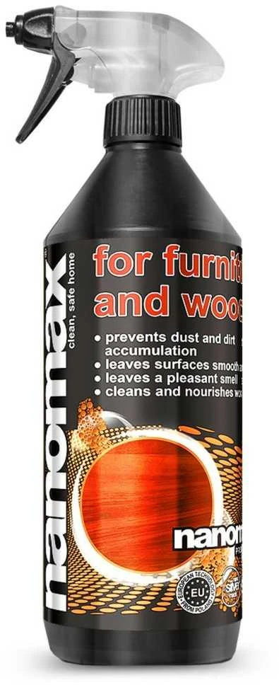 Purškiamas baldų ir medienos gaminių valiklis NANOMAX Pro, 500ml