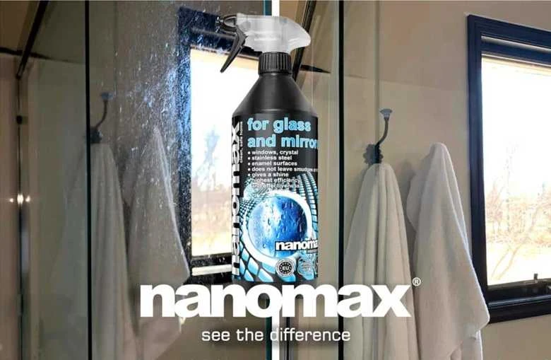 Purškiamas langų ir stiklo valiklis NANOMAX Pro, 1 L