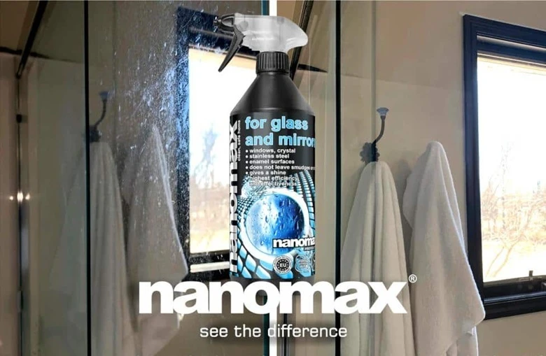 Purškiamas langų ir stiklo valiklis NANOMAX PRO, 500 ml