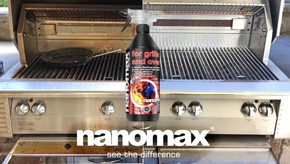 Purškiamas orkaičių, židinių ir grilių valiklis NANOMAX PRO, 500 ml