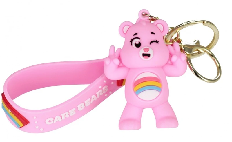 Raktų pakabukas CARE BEARS, Starpak, rožinės sp.