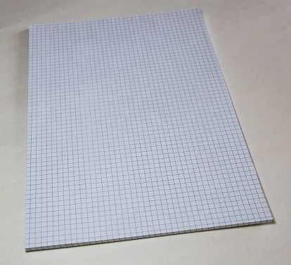 Rašomasis popierius, A4, langeliais, 100 lapų, 70 gsm
