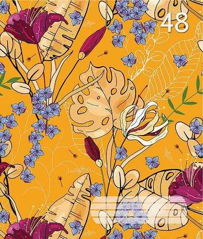 Sąsiuvinis, A5, langeliais, 48 lapai, 70 gsm