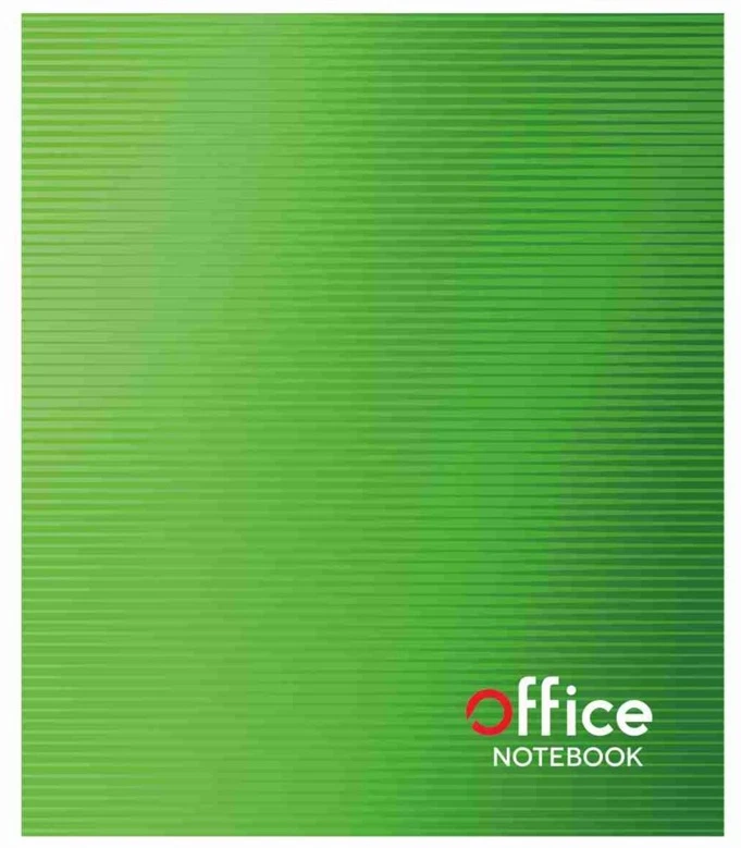 Sąsiuvinis OFFICE, A5, linija, 96 lapai, 70 gsm