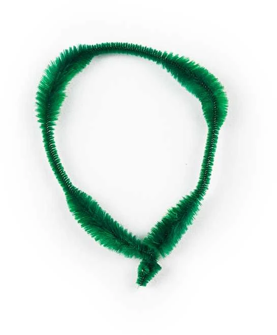 Šenilo vielos strypeliai GR-CH018, Fiorello, 30cm, 20 vnt., žalios sp.