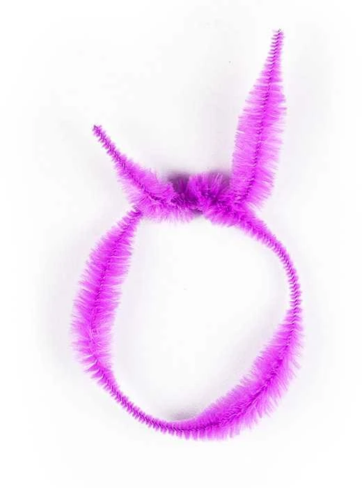Šenilo vielos strypeliai GR-CH020, Fiorello, 30cm, 20 vnt., violetinės sp.