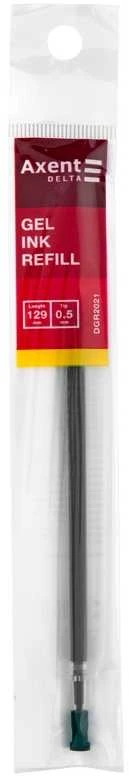 Šerdelė geliniams rašikliams AXENT Delta, 0.5mm, 129mm, juodos sp.
