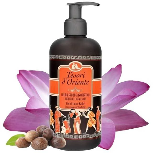Skystas kreminis muilas TESORI d'Oriente Fior di Loto, 300 ml
