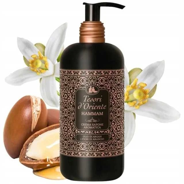 Tesori_Dorie Skystas kreminis muilas TESORI d'Oriente Hamam, 300 ml