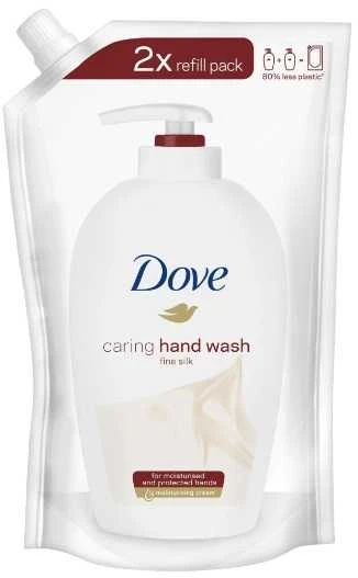 Skystas muilas DOVE Silk, 500 ml, PAPILDAS
