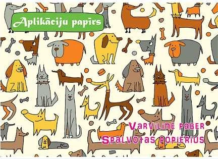 Nežinomas Spalvotas popierius, A4, 8 sp., dvipusis, 80gsm