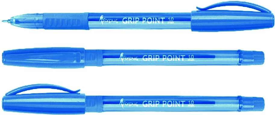 Tušinukas GRIP POINT, Forpus, 1.0mm, mėlynos sp.