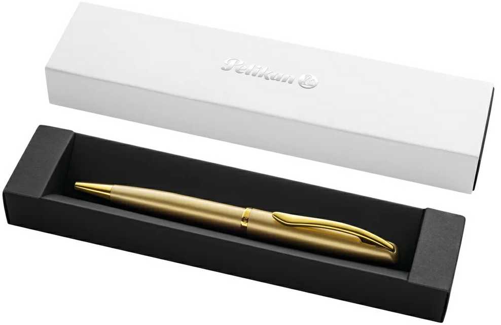 Pelikan Tušinukas JAZZ NOBLE elegance yellow auksinis dėžutėje