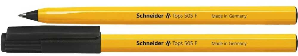 Schneder Tušinukas TOPS 505 F, Schneider, 0.4mm, juodos sp.