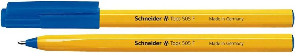 Schneder Tušinukas TOPS 505 F, Schneider, 0.4mm, mėlynos sp.