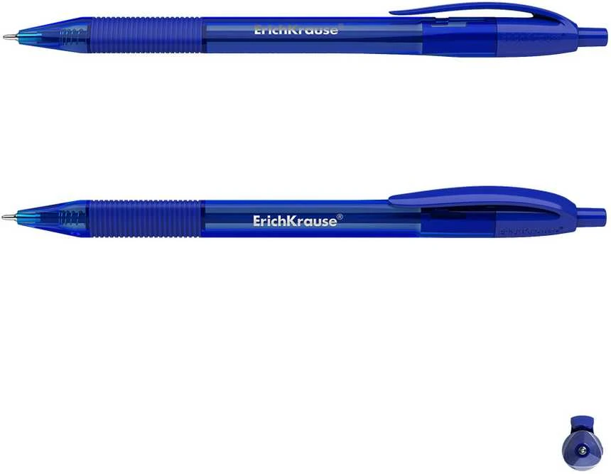 Ultra glide automatinis tušinukas U-209 ORIGINAL MATIC&GRIP, ErichKrause, 1.0mm, mėlynos sp.