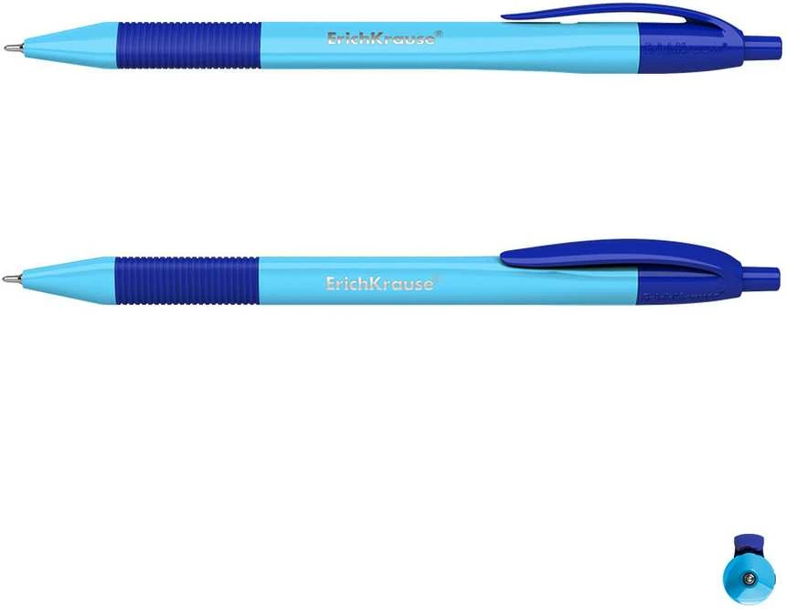 Ultra glide automatinis tušinukas U-209 NEON MATIC&GRIP, ErichKrause, 1.0mm, mėlynos sp.