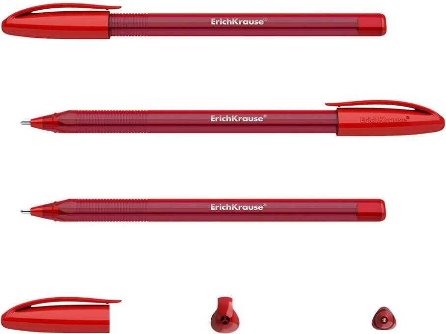 Ultra glide tušinukas U-108 ORIGINAL STICK, ErichKrause, 1.0mm, raudonos sp.