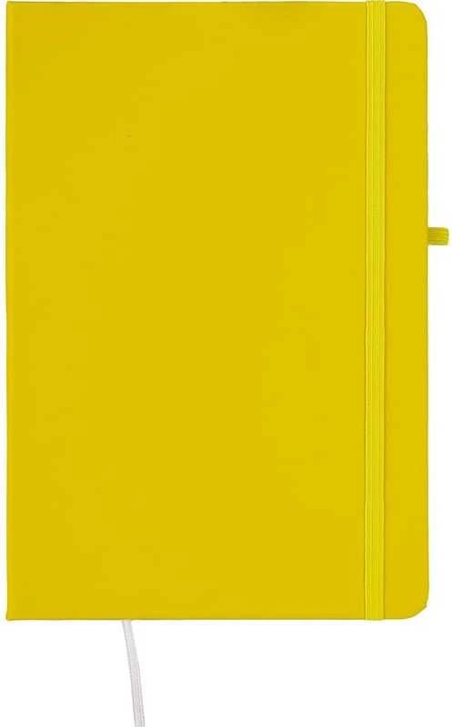 Užrašų knyga MULTICOLOR, Centrum, A5, 80 lapų, 77gsm, linija, kietu viršeliu, su skirtuku ir gumele