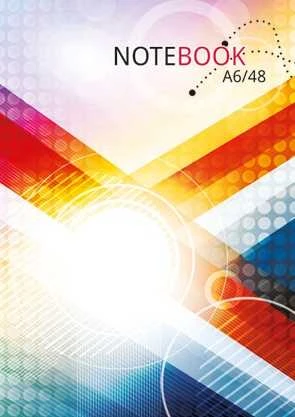 Užrašų knygelė, A6, langeliais, 40 lapų, 70gsm