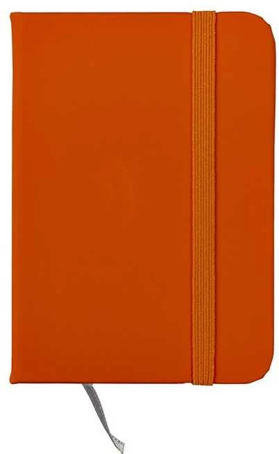 Užrašų knygelė MULTICOLOR, Centrum, A7, 80 lapų, 77gsm, linija, kietu viršeliu, su skirtuku ir gumele