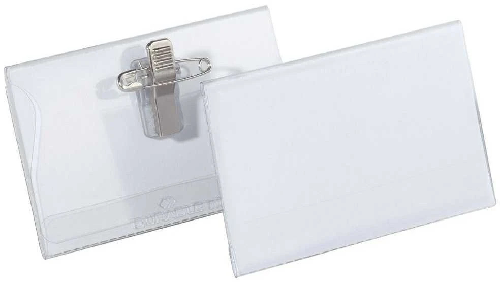 Idest Vardinės kortelės dėklas GR-50, Grand, 90x55mm, horizontalus, su segtuku