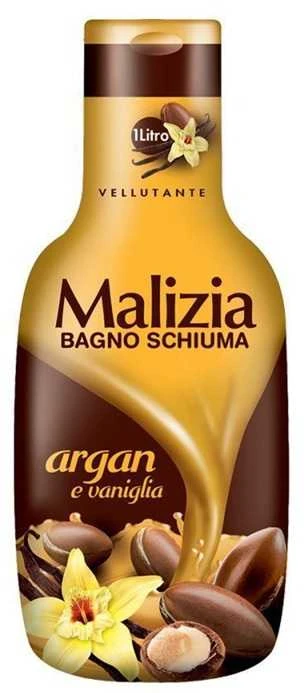 Vonios putos MALIZIA Argan & Vanilla, 1000 ml