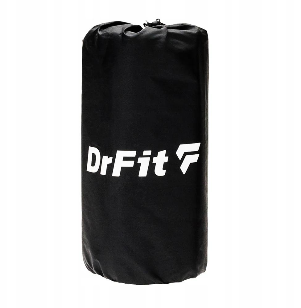 Akupresūros kilimėlis su pagalve DrFit, 75x44 cm, juodas/baltas