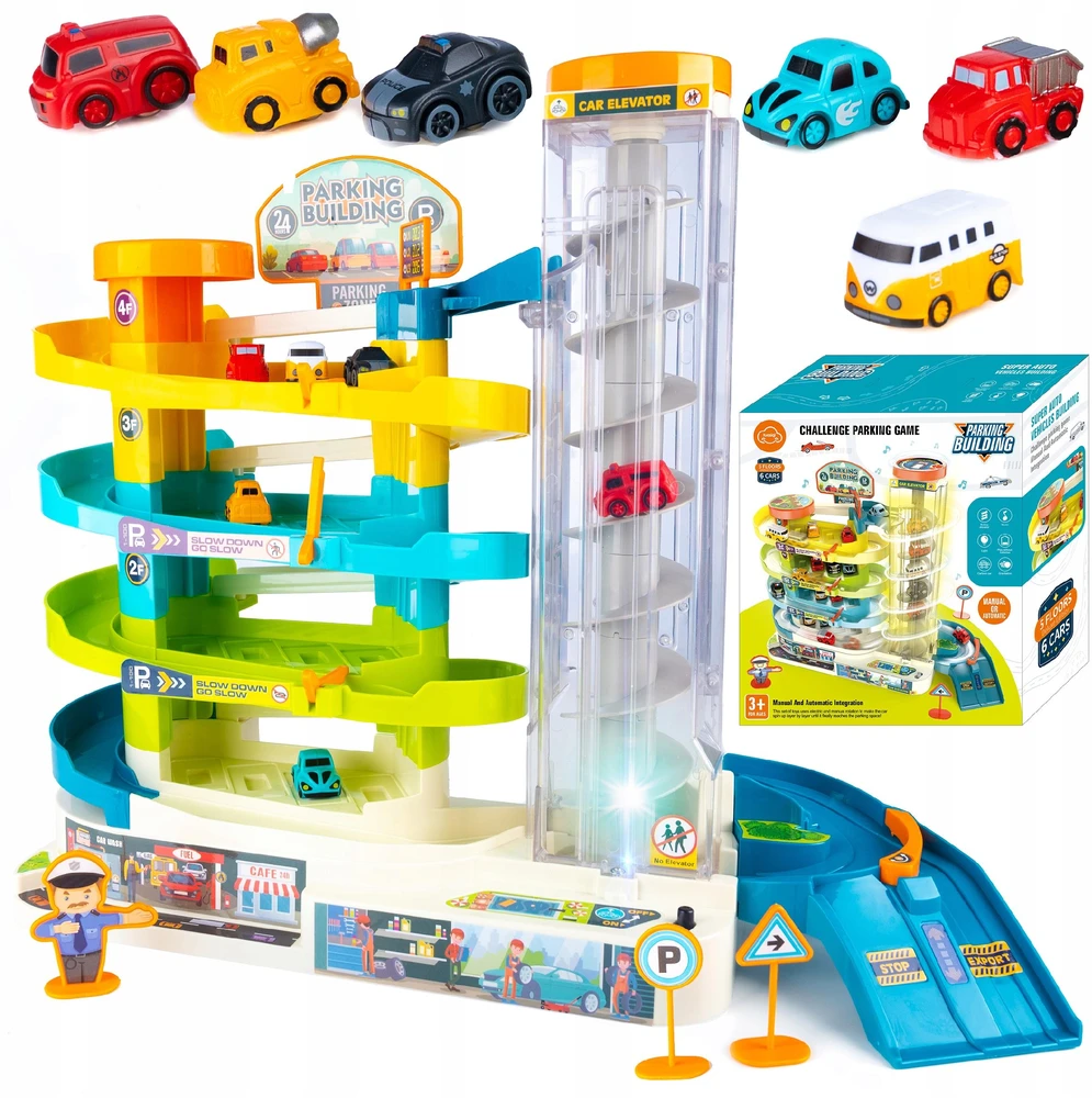 Automobilių garažas Gotel, 6 automobiliukai