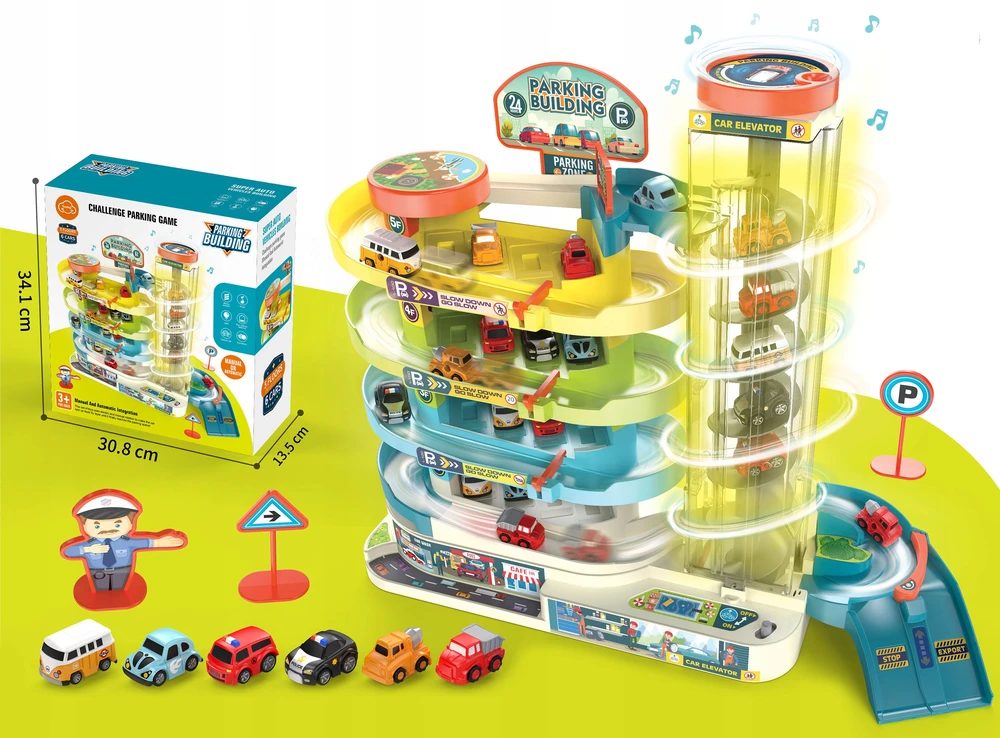 Automobilių garažas Gotel, 6 automobiliukai