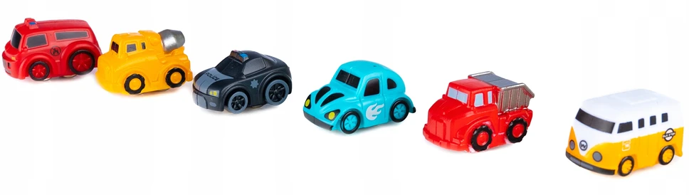 Automobilių garažas Gotel, 6 automobiliukai